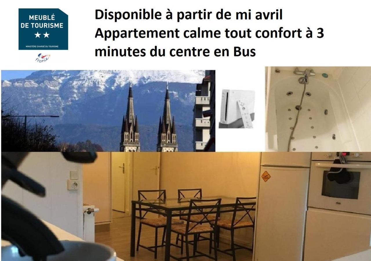Appart Chartreux Baignoire Massante ,A 3 Minutes Du Centre En Bus! 2 Etoiles Atout France Voiron Exterior foto